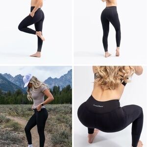 Women's Sweetflexx Resistance Band Black Leggings